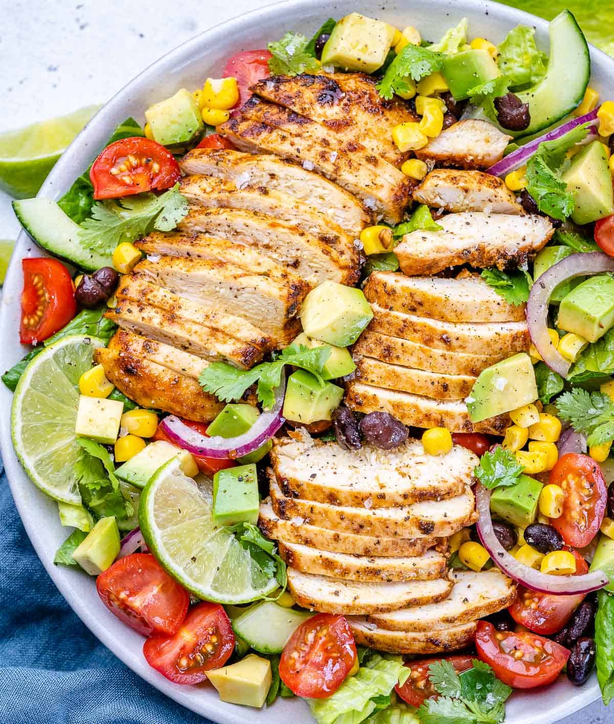 Healthy Southwestern Chicken Salad: Guilt-Free & Bursting with Flavor